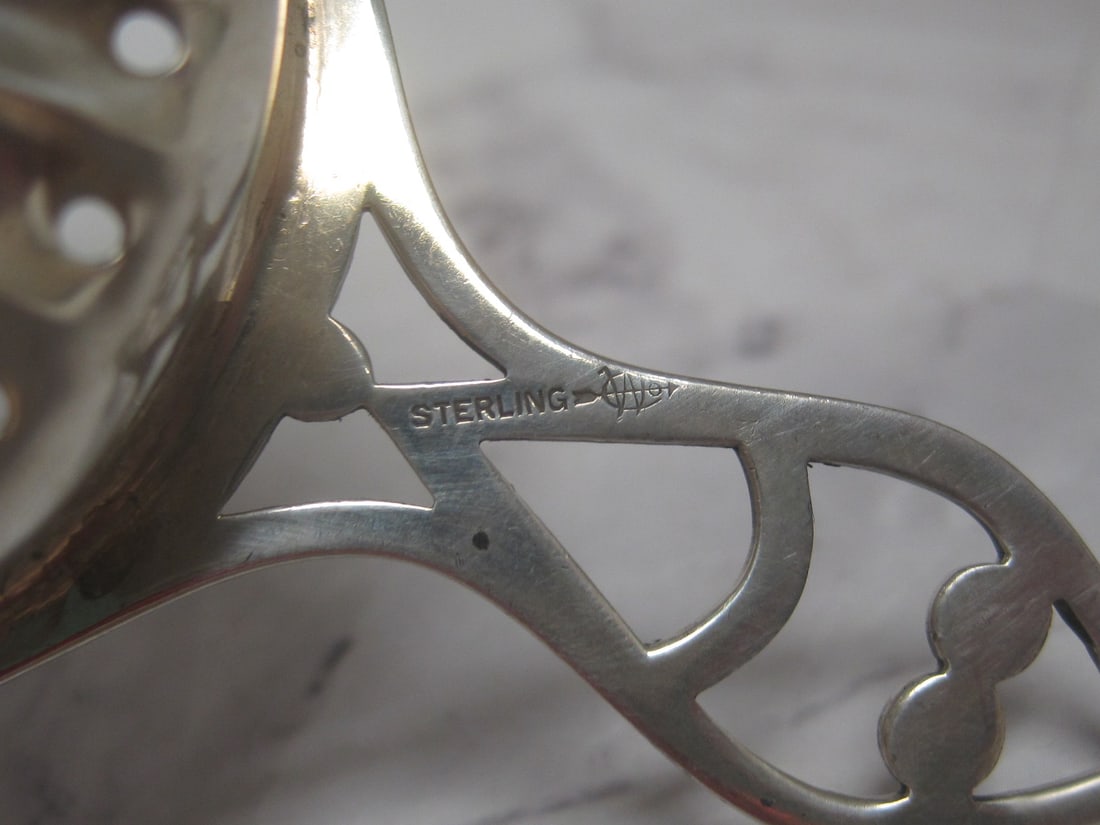 Sterling Silver Tea Strainer - 4