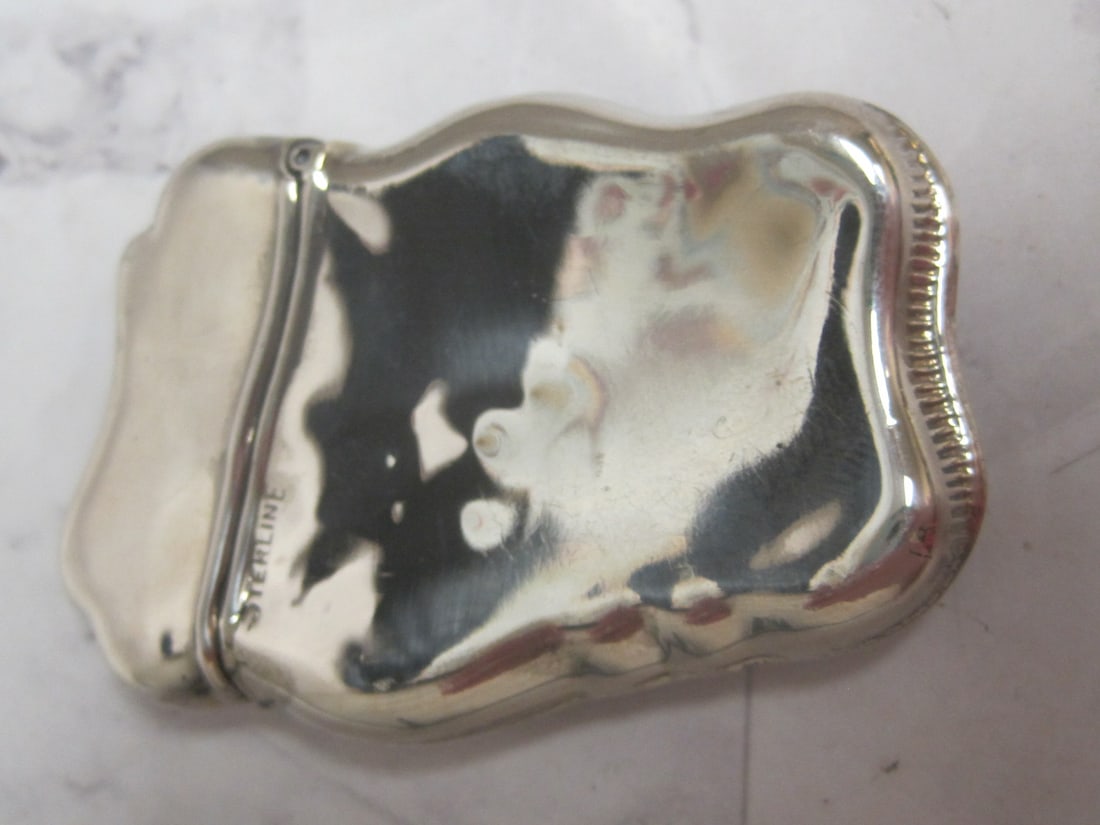 Victorian Art Nouveau Match Safe with Cherubs - 4
