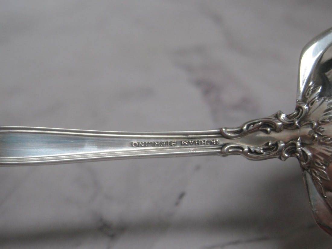 Gorham Sterling Silver Nut Spoon "Chantilly" - 4