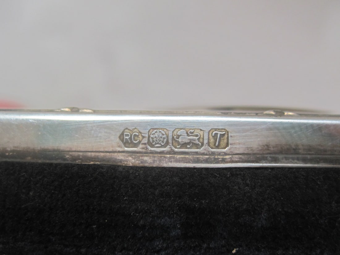 R. Carr Sterling Silver Desk Clock - 4
