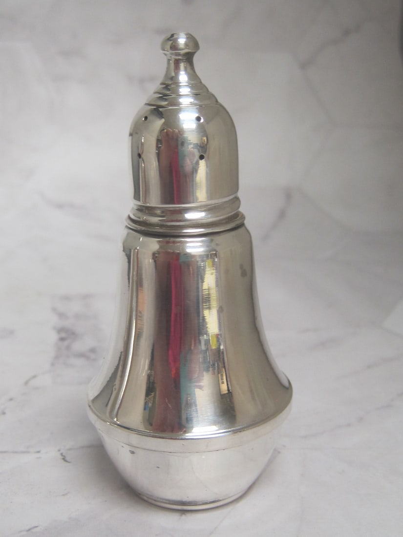 Pair of Duchin Sterling Silver Salt & Pepper Shakers - 2
