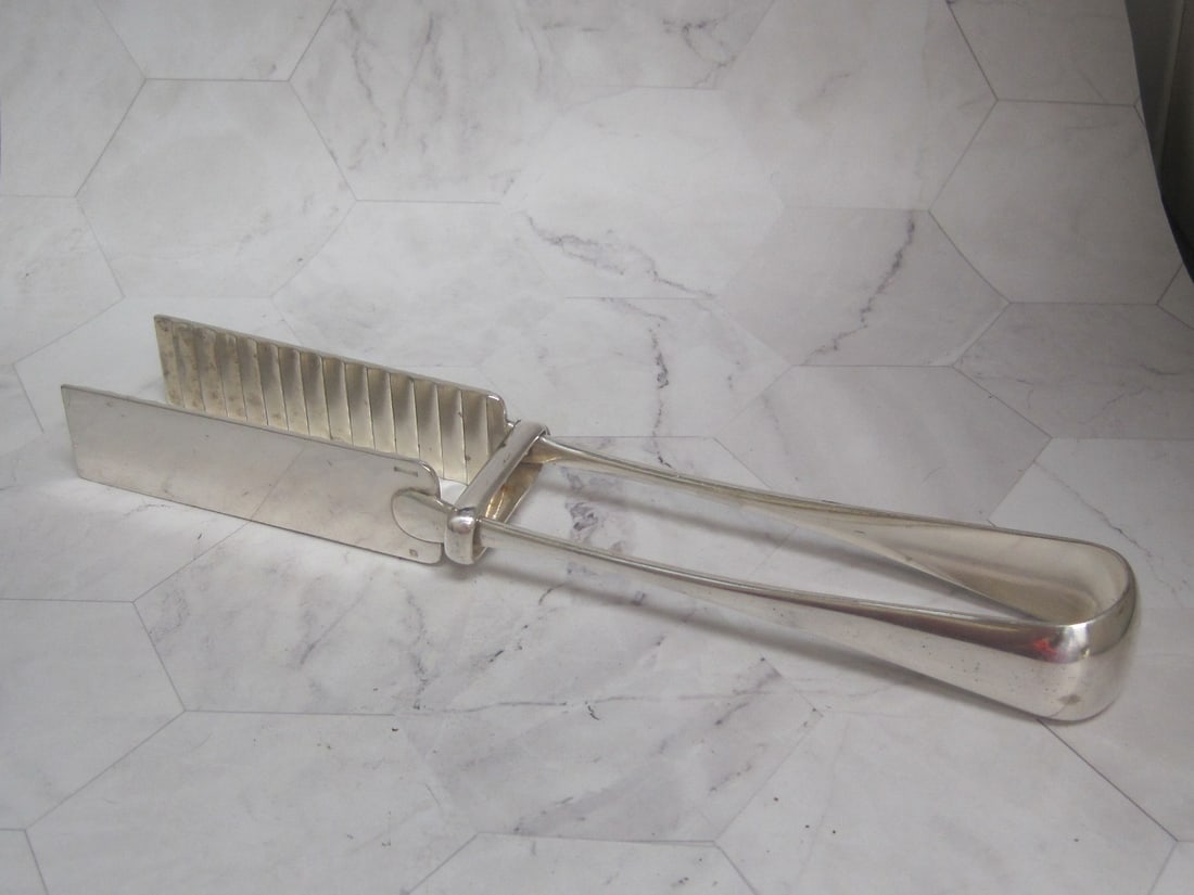 Christofle French Silverplate Sandwich Tongs (1 of 7)