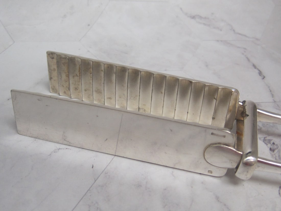 Christofle French Silverplate Sandwich Tongs - 2