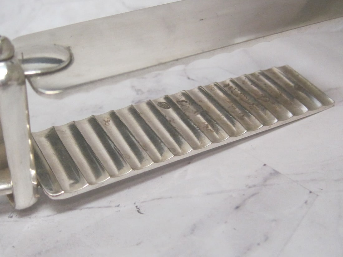 Christofle French Silverplate Sandwich Tongs - 4