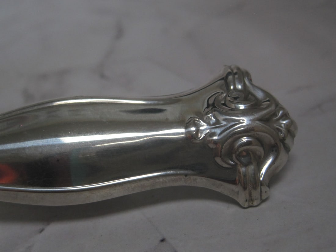 Sterling Silver Handled Bacon Server or Sardine Fork - 3