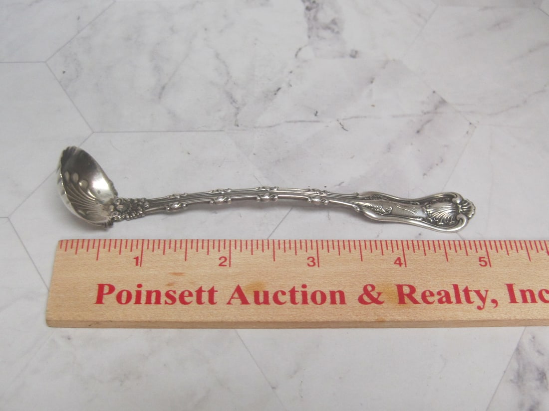 Scarce Whiting Sterling Silver Cherry Scoop - 7