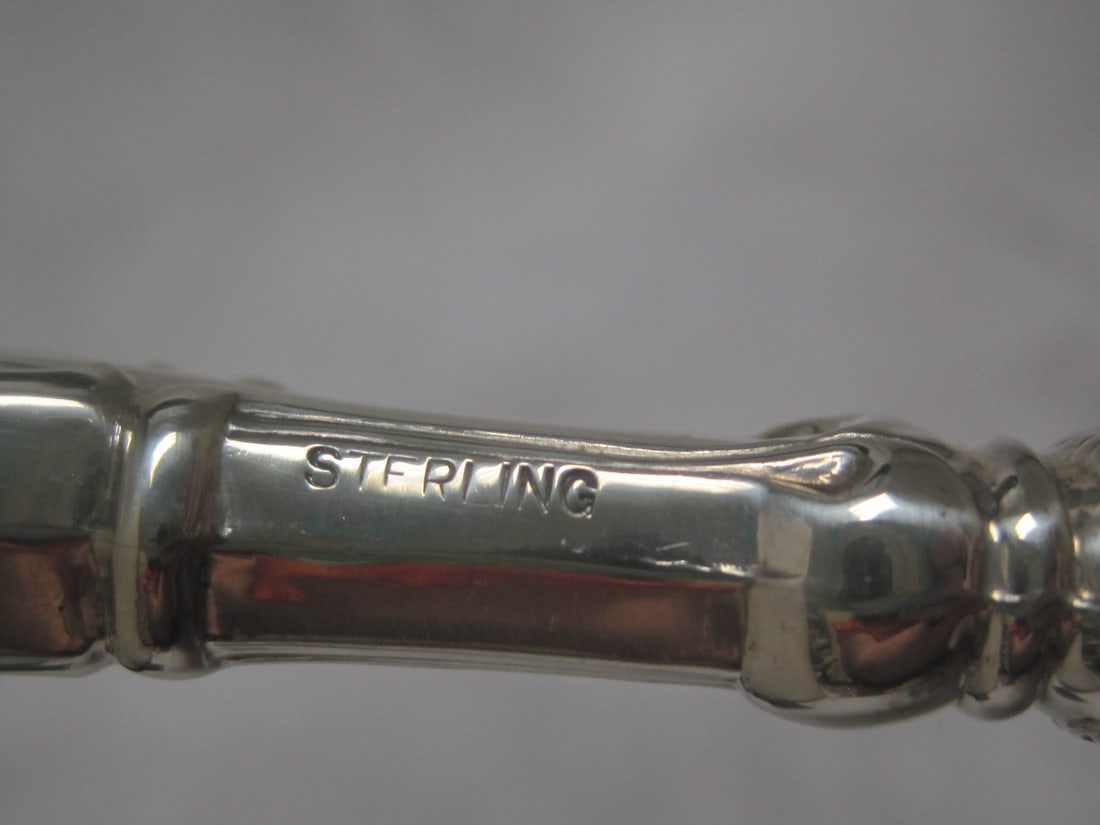 Vintage Sterling Silver Handled Pie Server - 4