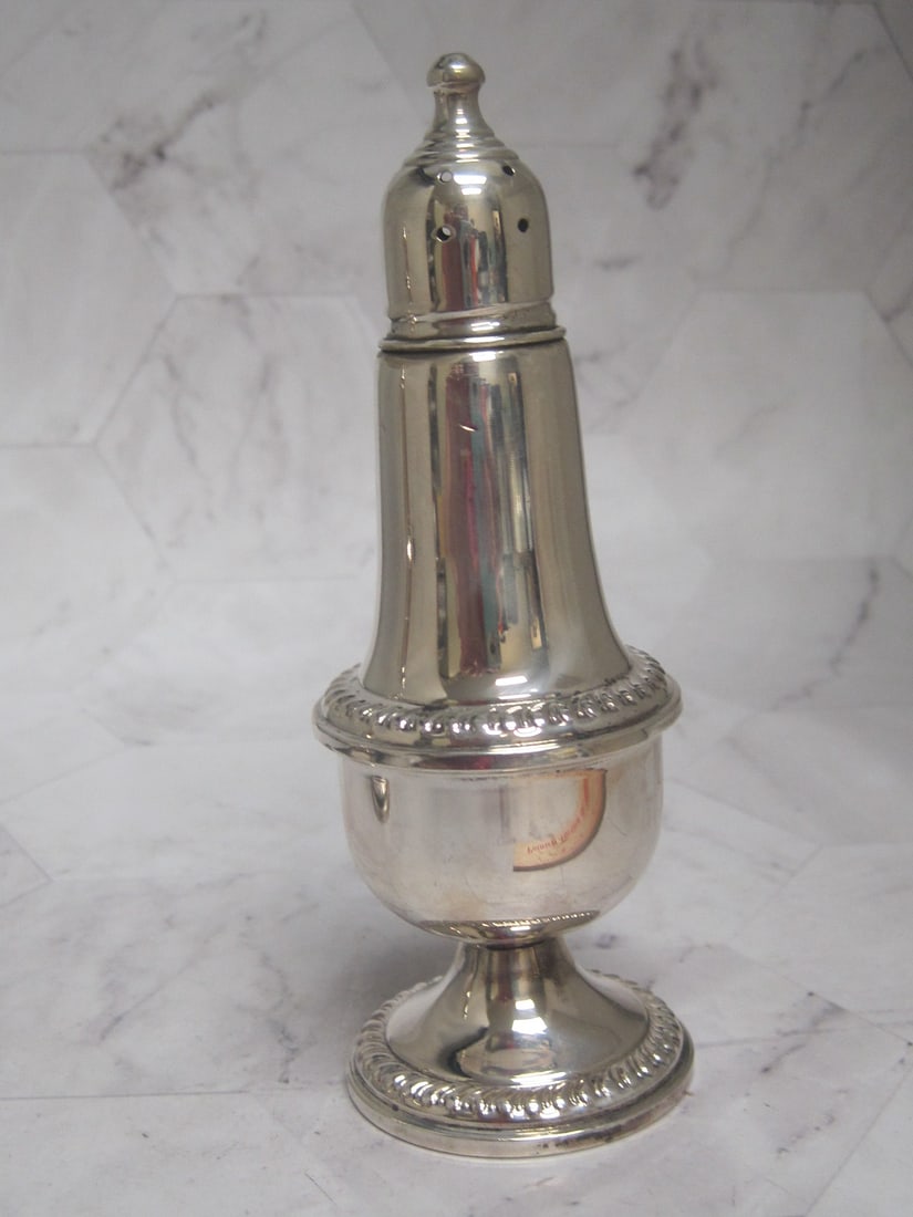 Empire Sterling Silver Weighted Salt & Pepper Shaker Set - 2