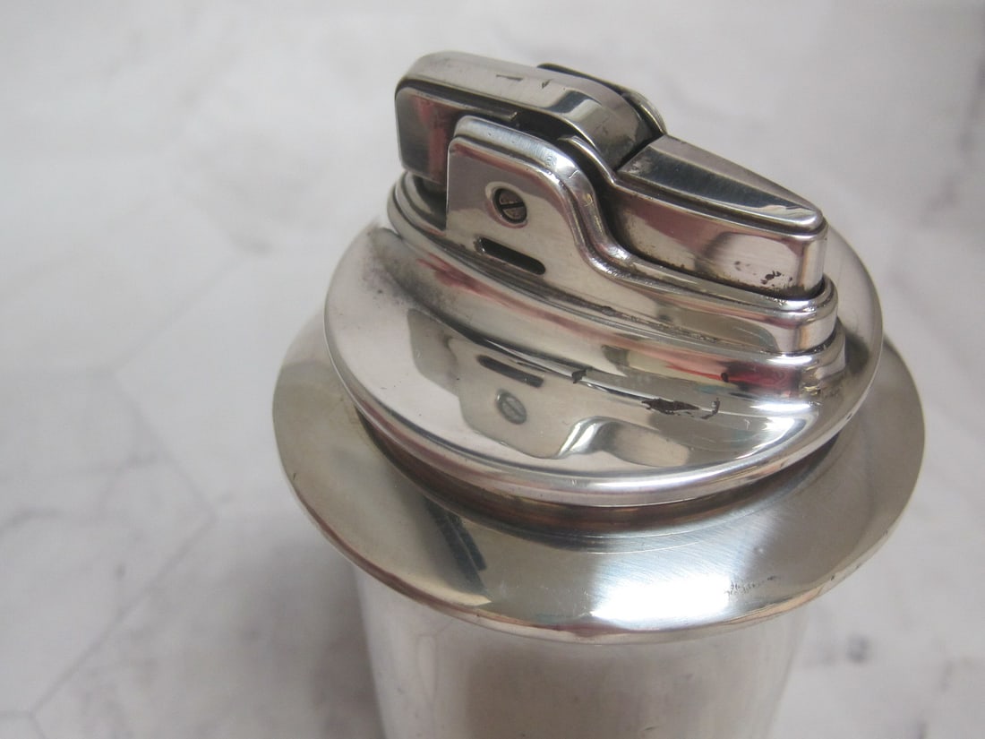 Vintage Ronson Sterling Silver Weighted Lighter - 2