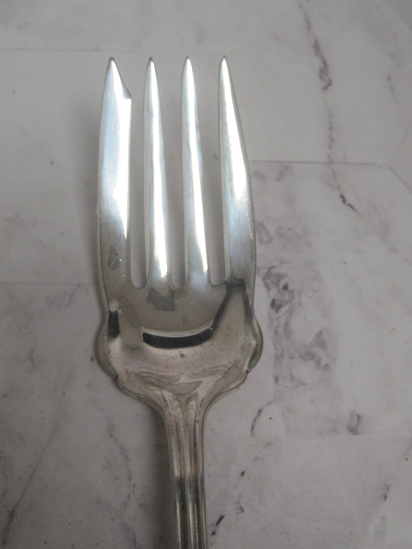 Sterling Silver Handled Meat Fork - 3