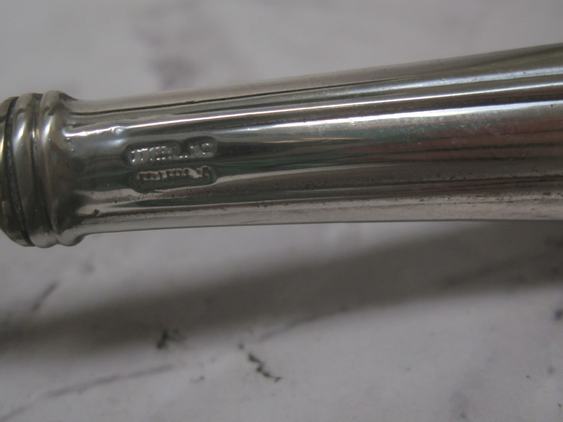 Sterling Silver Handled Tomato Server - 4