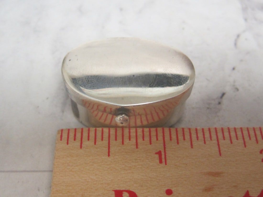 Sterling Silver Pill Box - 5