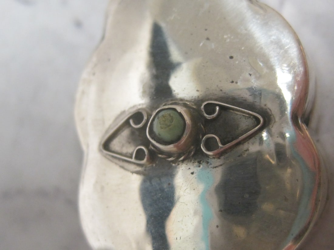 Vintage Sterling Silver Pill Box - 3