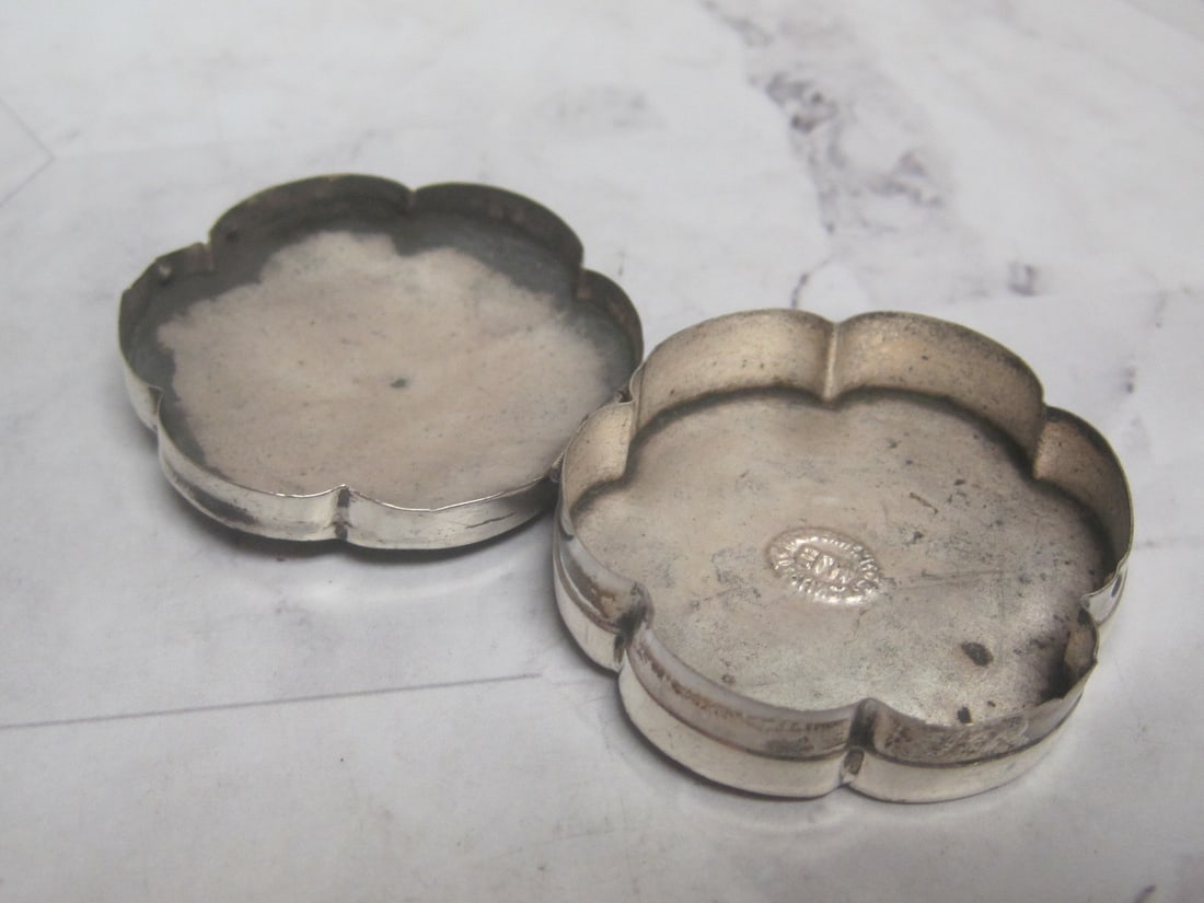 Abalone & Sterling Silver Pill or Trinket Box - 3