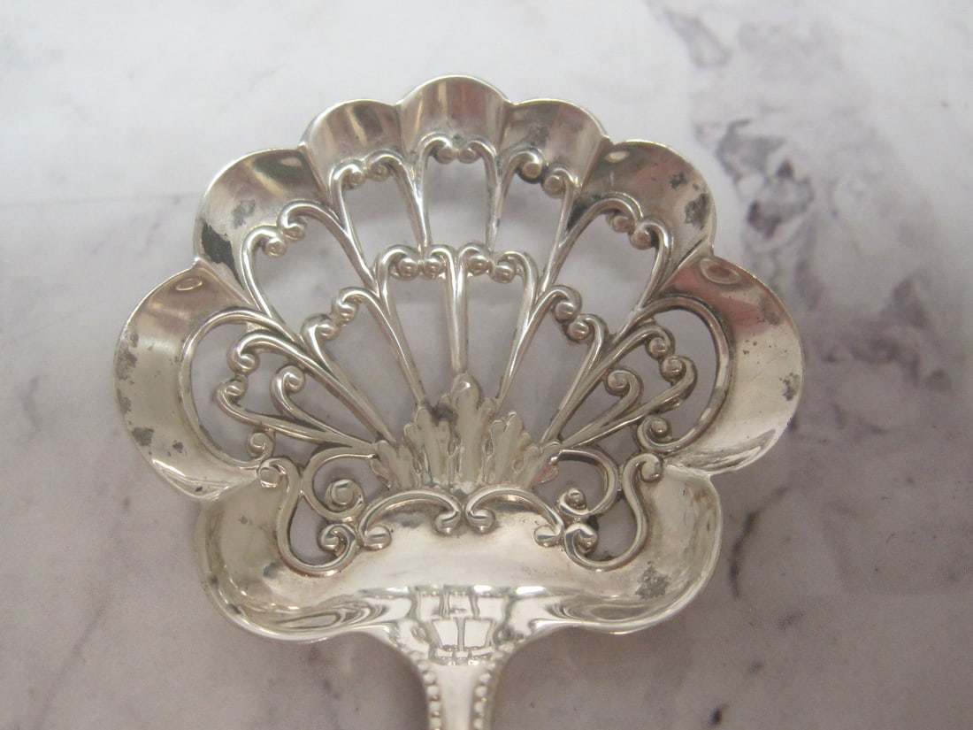 Gorham Antique Sterling Silver Bon Bon or Nut Spoon - 2