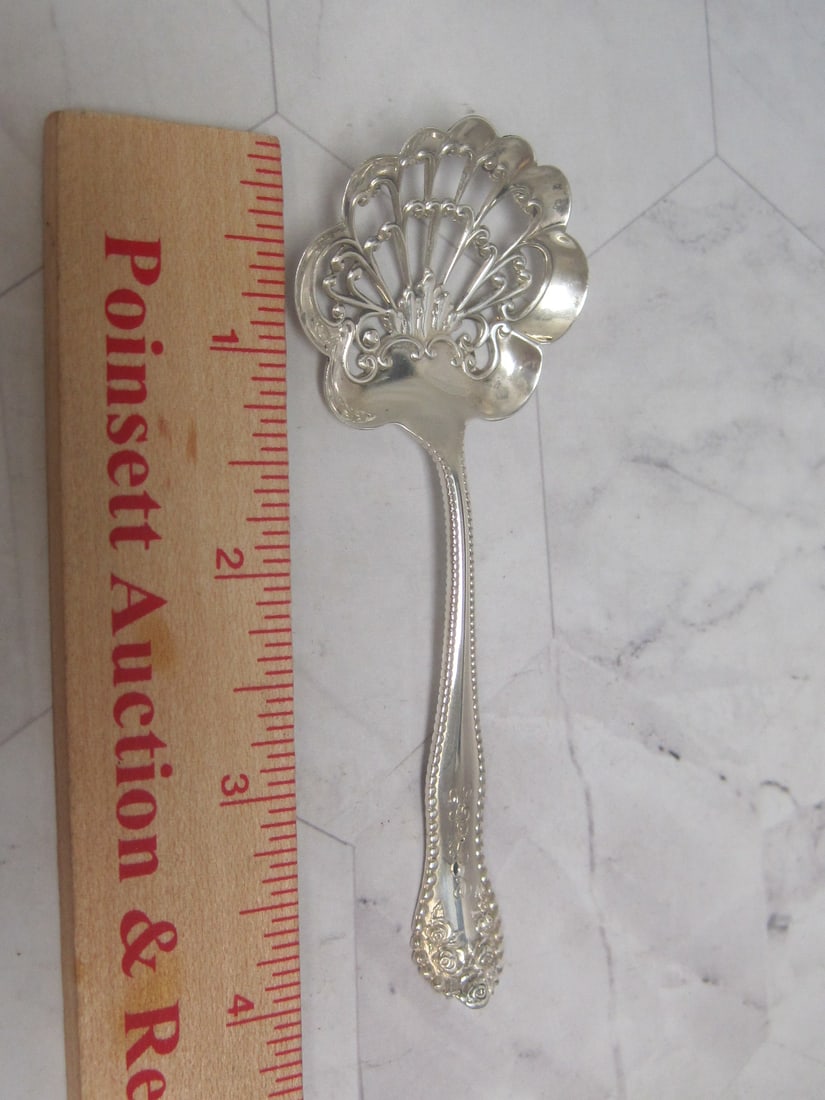 Gorham Antique Sterling Silver Bon Bon or Nut Spoon - 5