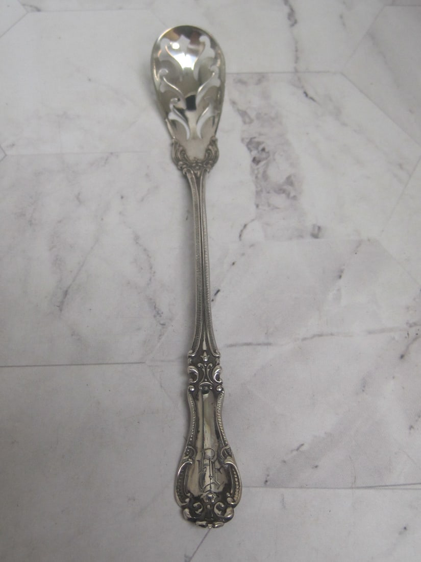 Sterling Silver Olive Serving Spoon (1 of 6)