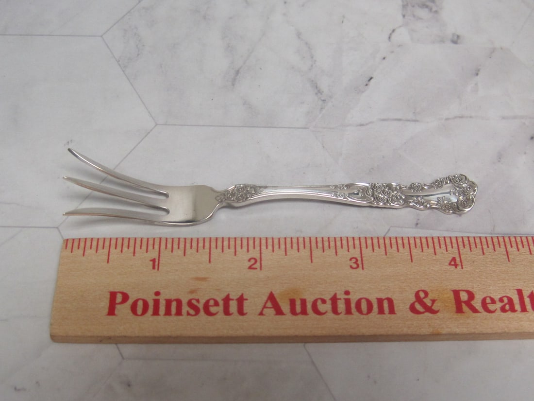 Gorham Sterling Silver Lemon or Serving Fork - 4