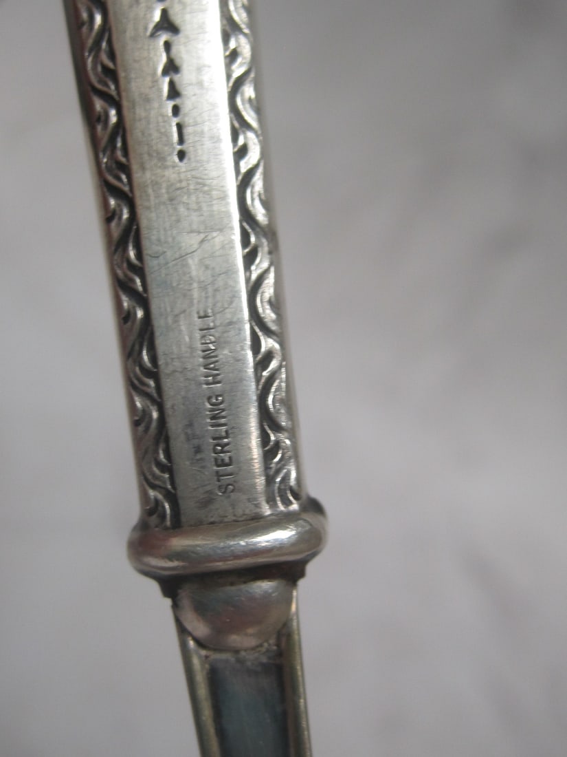 Sterling Silver Handled Tomato Server - 4
