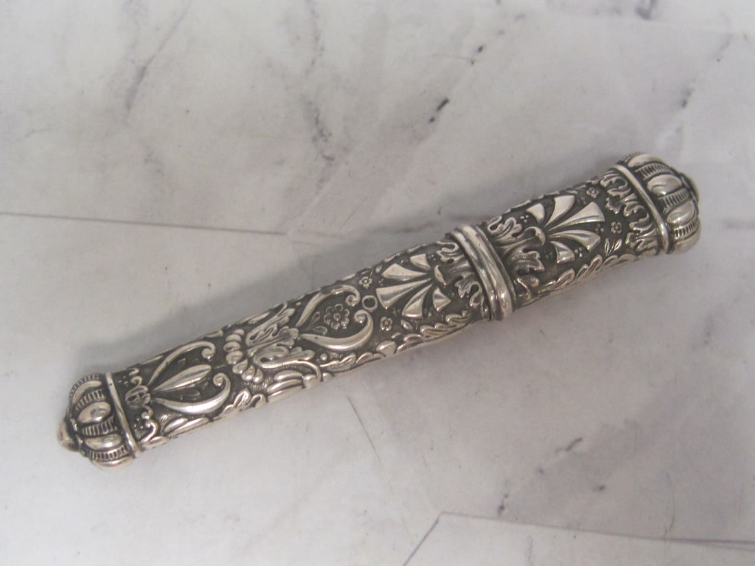 Sterling Silver Sewing Needle Case (1 of 5)