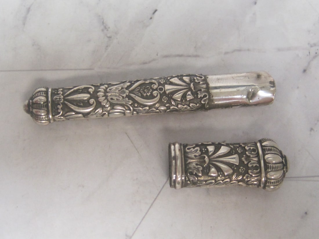 Sterling Silver Sewing Needle Case - 2