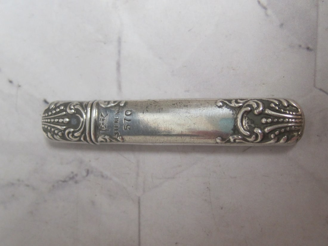 Sterling Silver Sewing Needle Case - 2