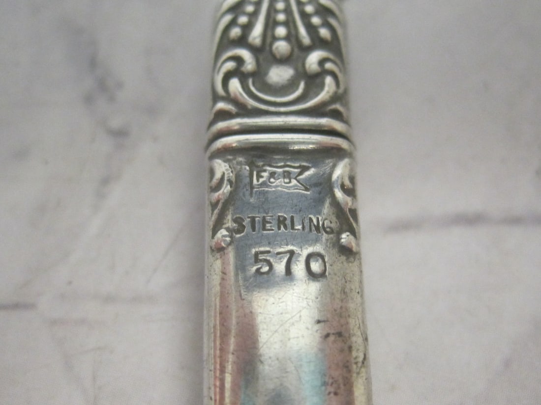 Sterling Silver Sewing Needle Case - 3