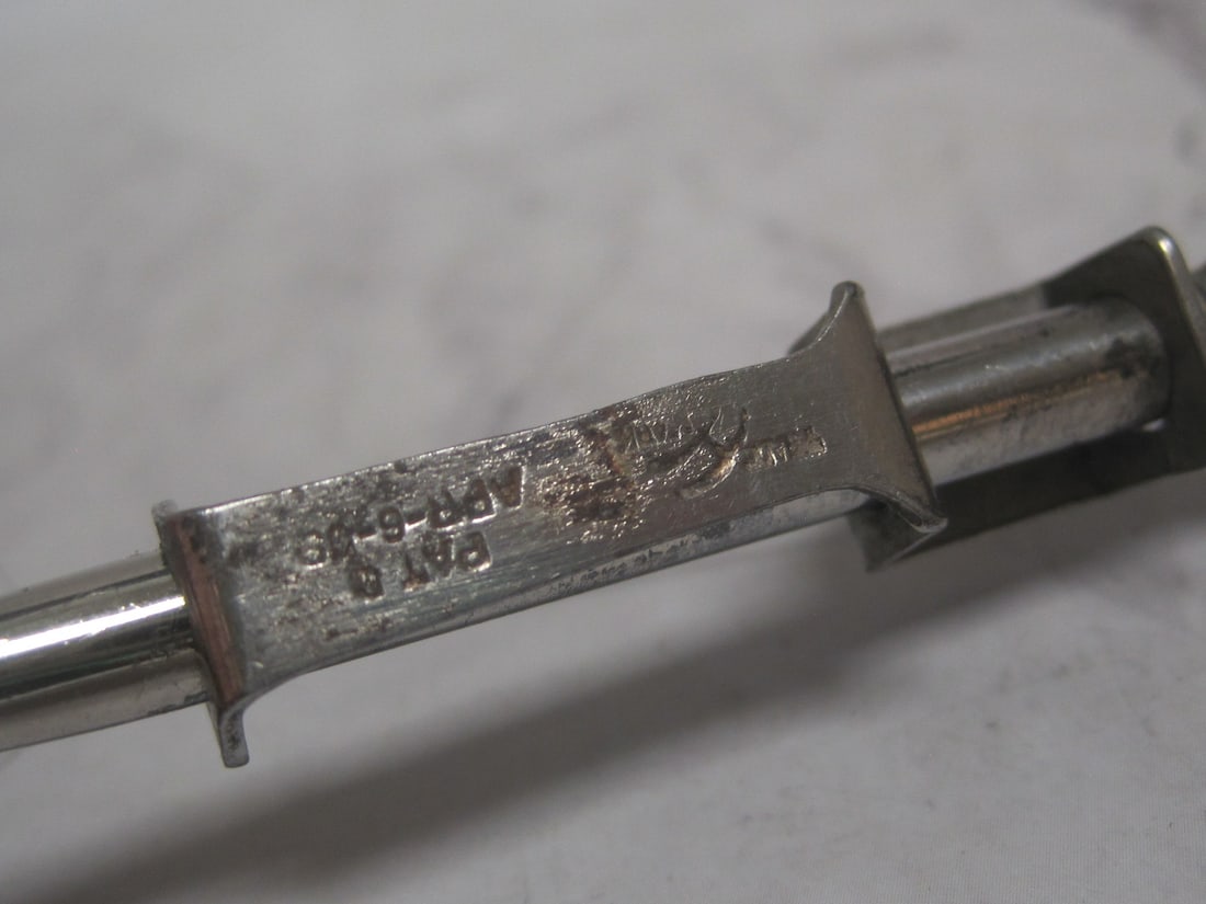 Scarce Sterling Silver Sewing Stilleto Embroidery Tool - 5