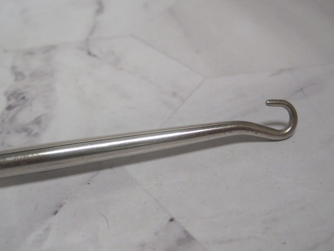 Sterling Silver Handled Art Deco Dresser Items - 4