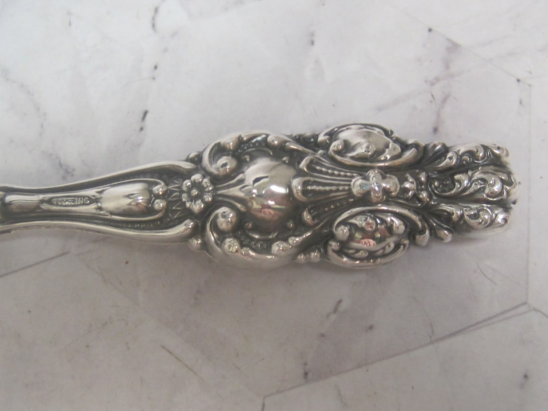 Victorian Sterling Silver Handled Hair Curler - 2