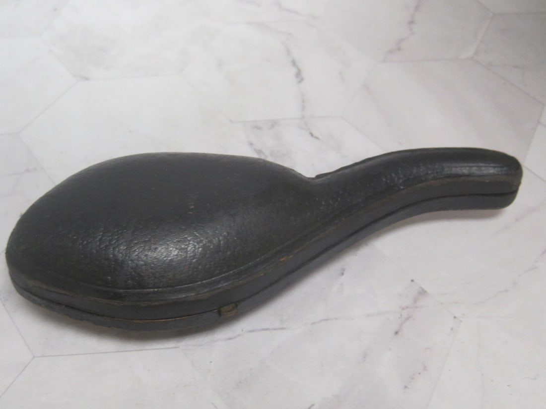 Antique Carved Meerschaum Pipe & Holder - 7