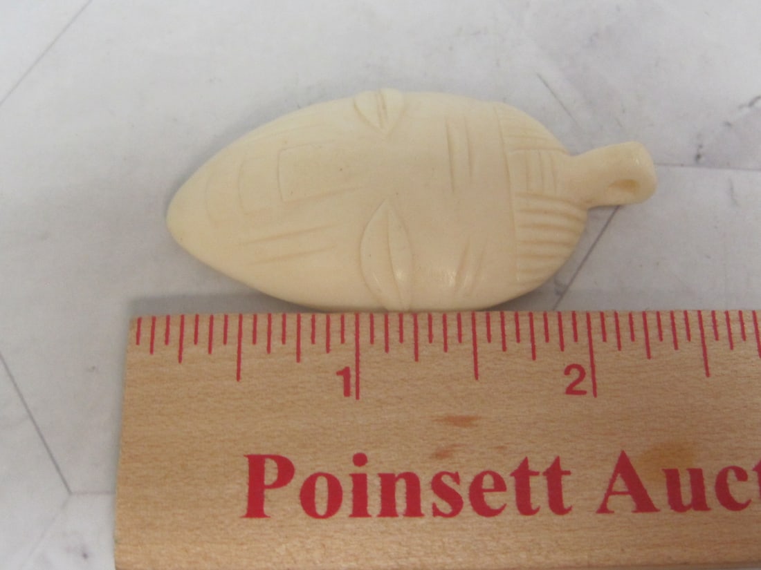 Tribal Carved Pendant - 5
