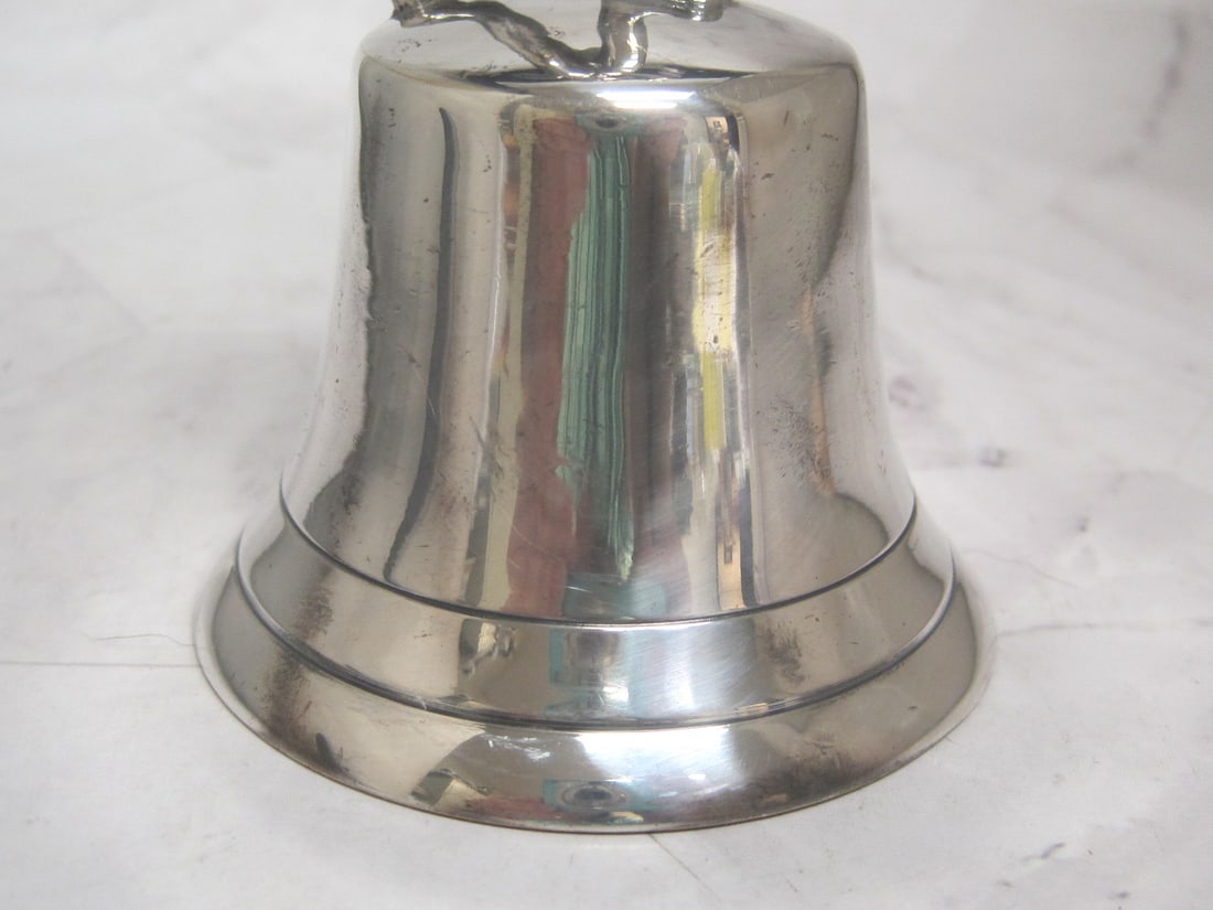 Silverplate Figural Bell - 3