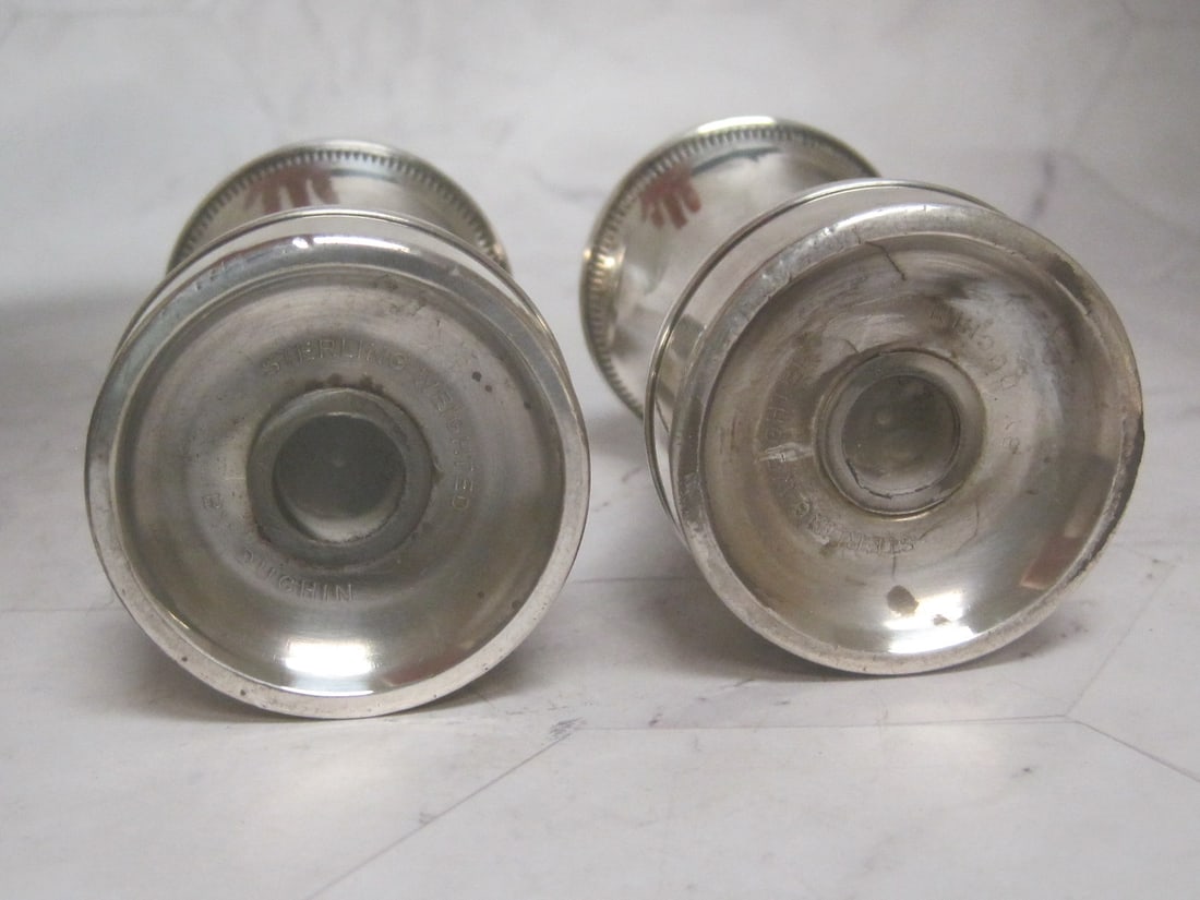 Sterling Silver Duchin Salt & Pepper Shaker Set - 5