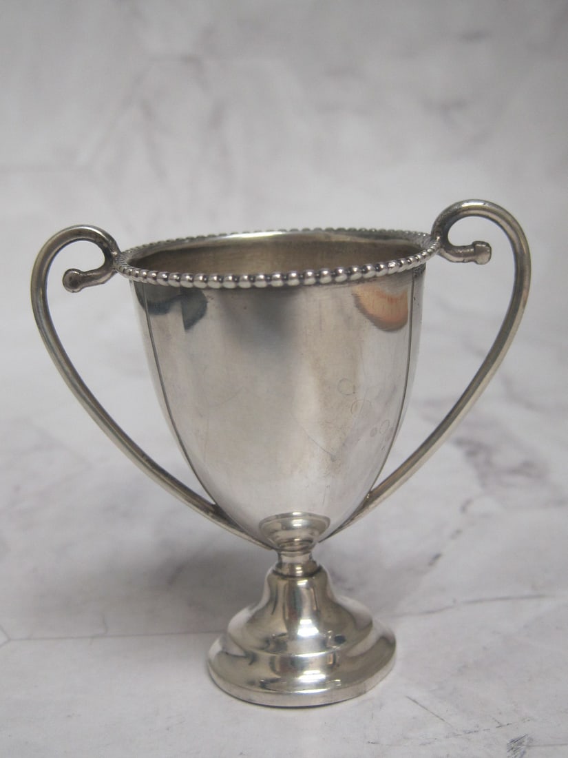 Sterling Silver Miniature Trophy Cup (1 of 4)