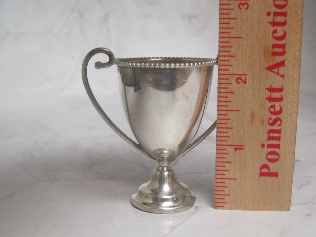 Sterling Silver Miniature Trophy Cup - 4