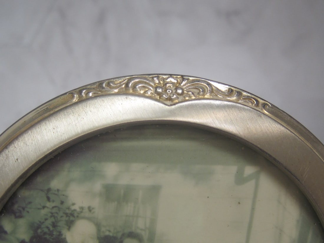 Vintage Sterling Silver Picture Frame - 2