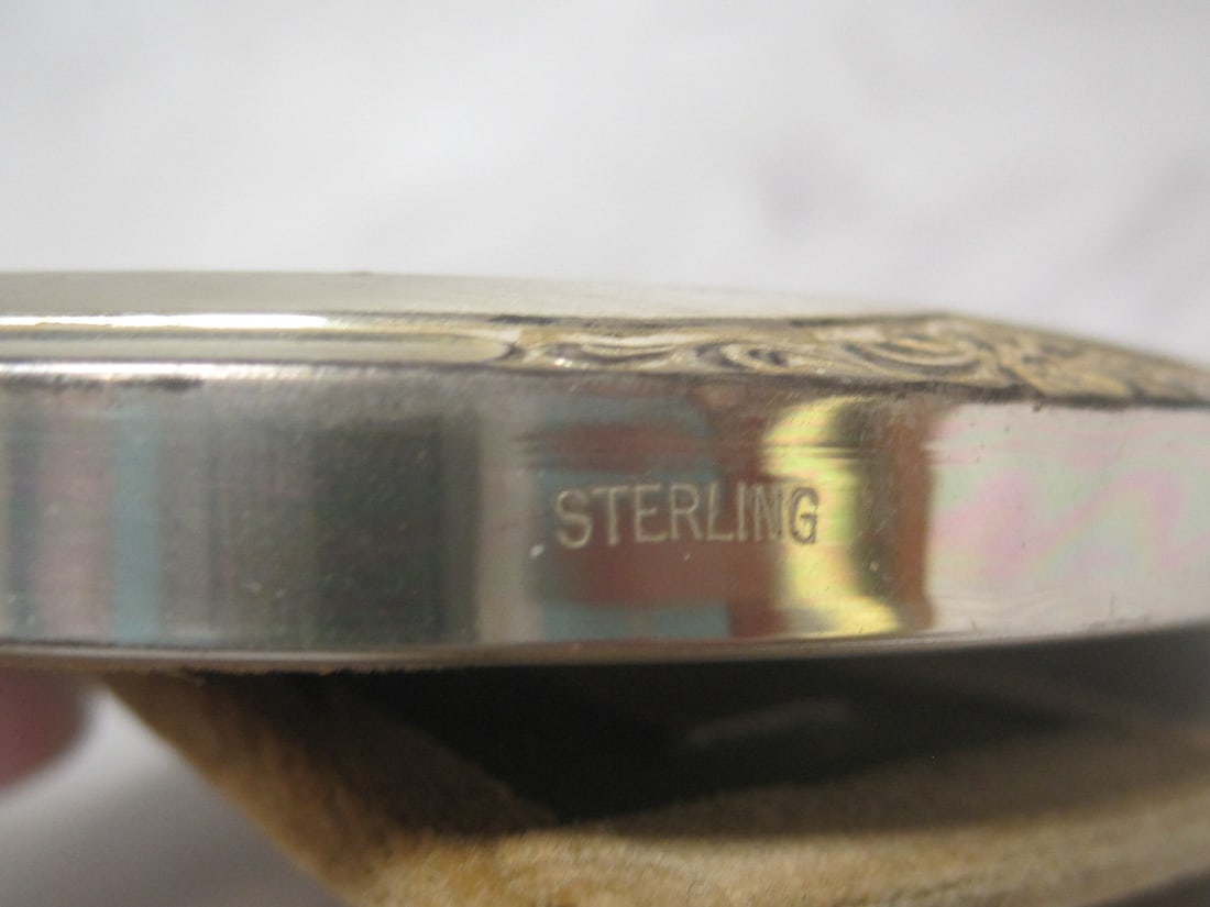 Vintage Sterling Silver Picture Frame - 4