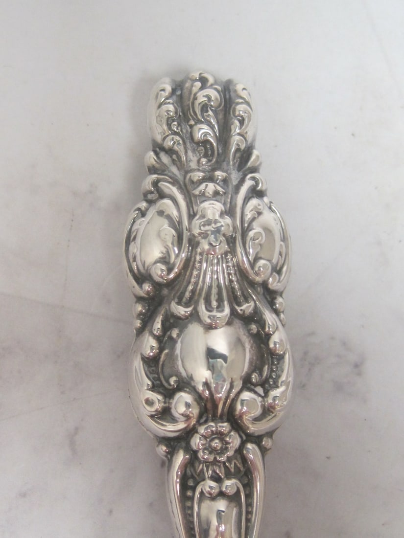 Antique Sterling Silver Handled Shoehorn - 2