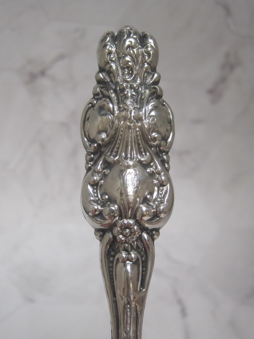 Antique Sterling Silver Handled Shoehorn - 5