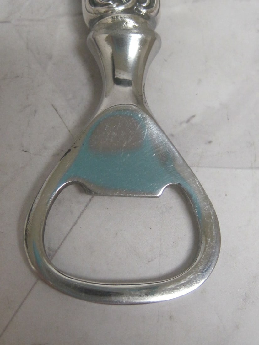 Sterling Silver Art Nouveau Bottle Opener - 3