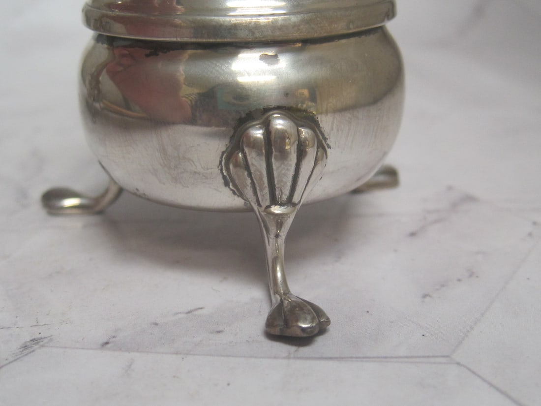 Sterling Silver Weighted Salt & Pepper Shaker Set - 3