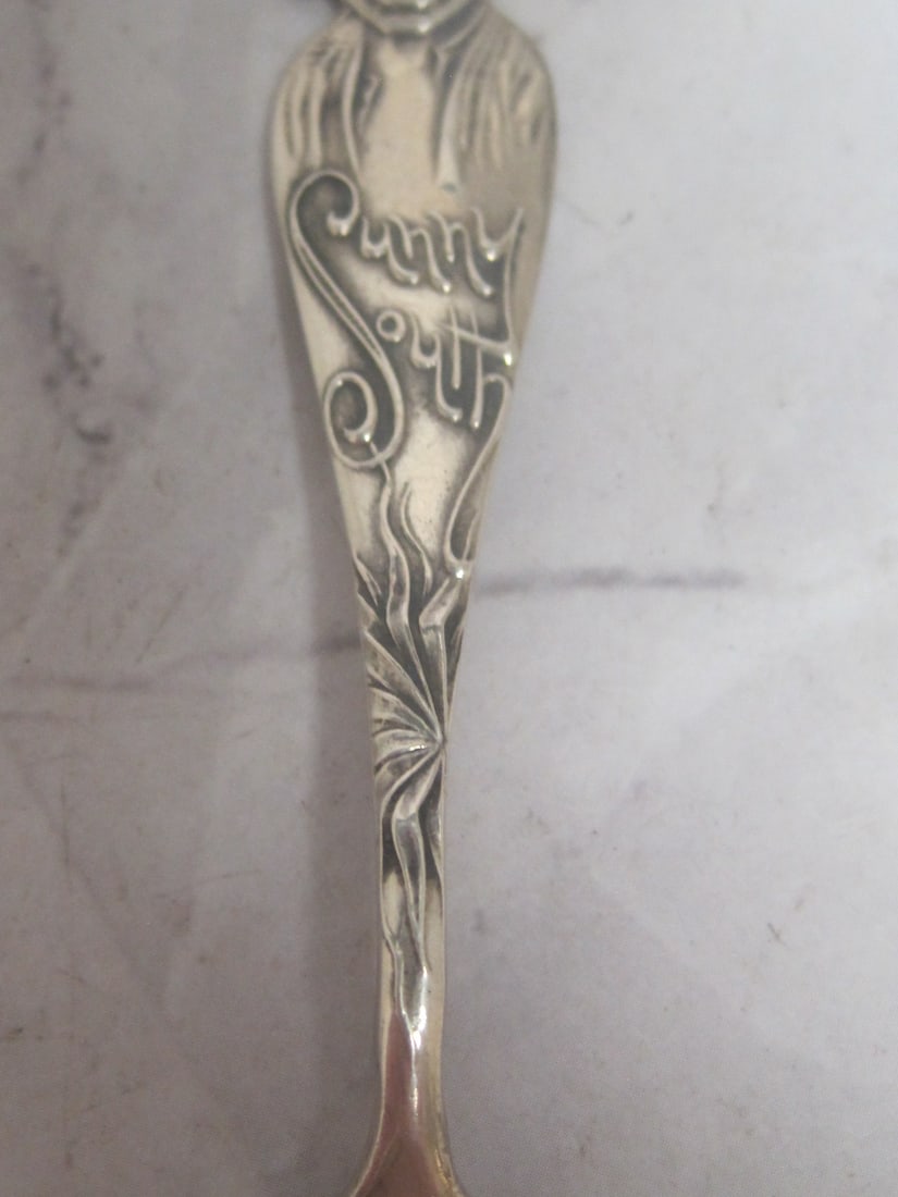 Sunny South Black Americana Sterling Silver Souvenir Spoon - 3