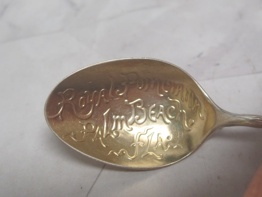 Sunny South Black Americana Sterling Silver Souvenir Spoon - 4