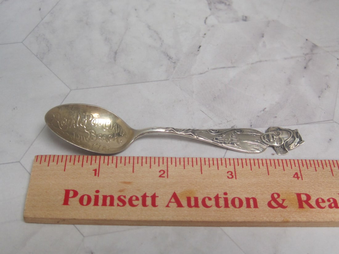 Sunny South Black Americana Sterling Silver Souvenir Spoon - 5