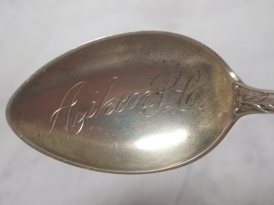 Black Americana Sterling Silver Souvenir Spoon - 4