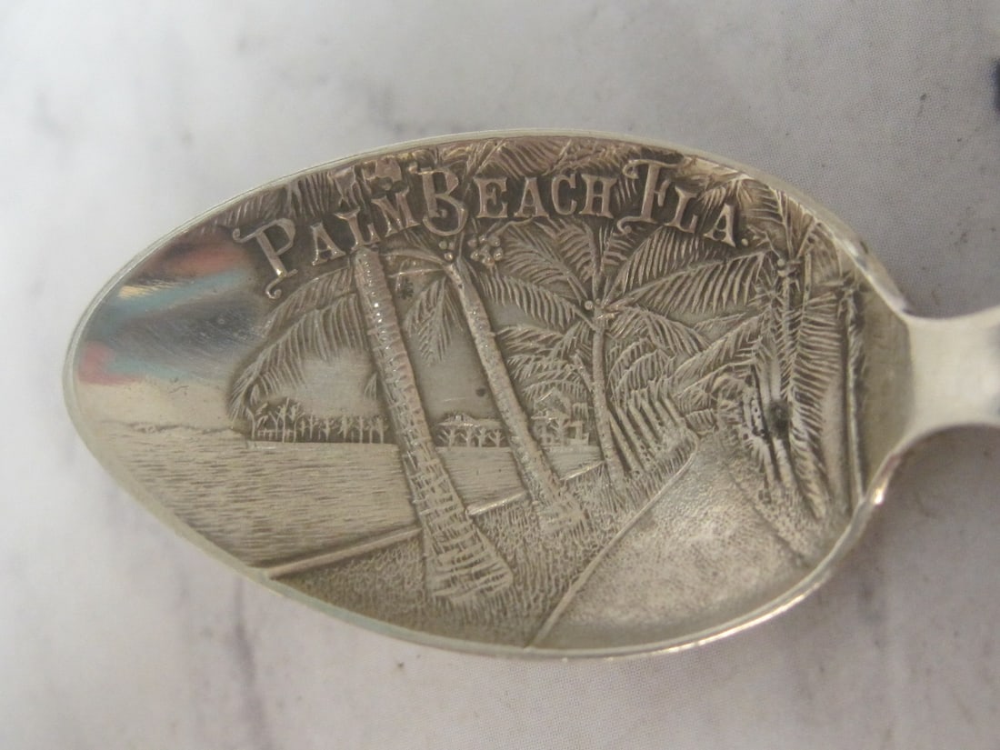 Black Americana Sterling Silver Souvenir Spoon - 4
