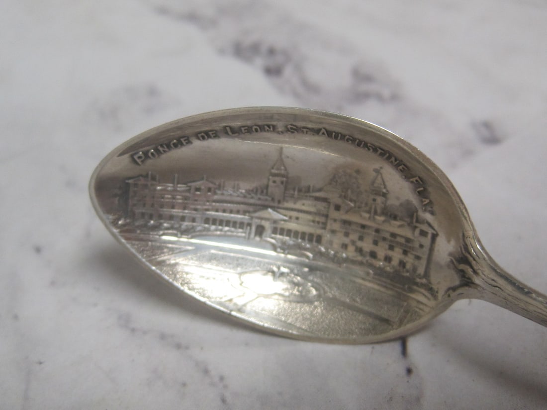 Black Americana Sterling Silver Souvenir Spoon - 4