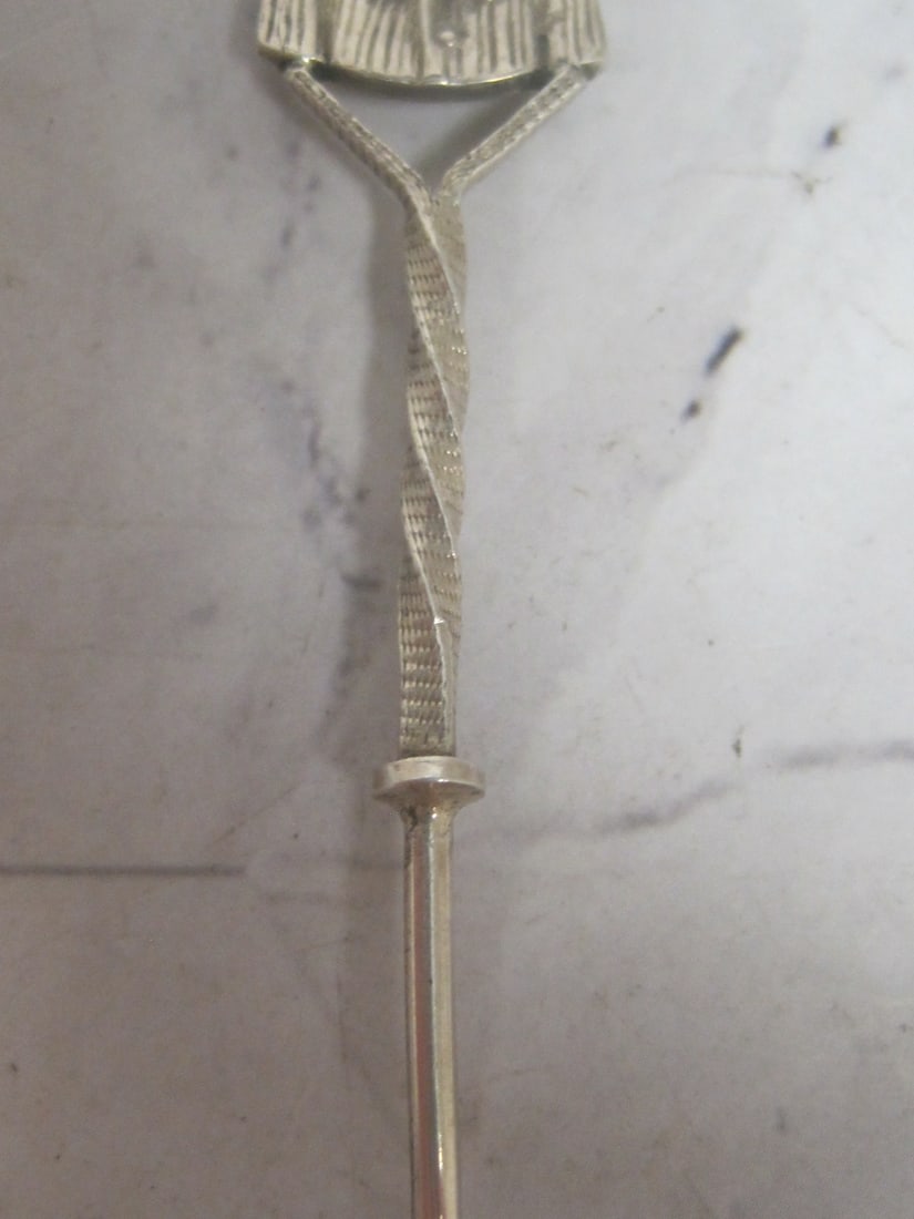 Black Americana Sterling Silver Souvenir Spoon - 3