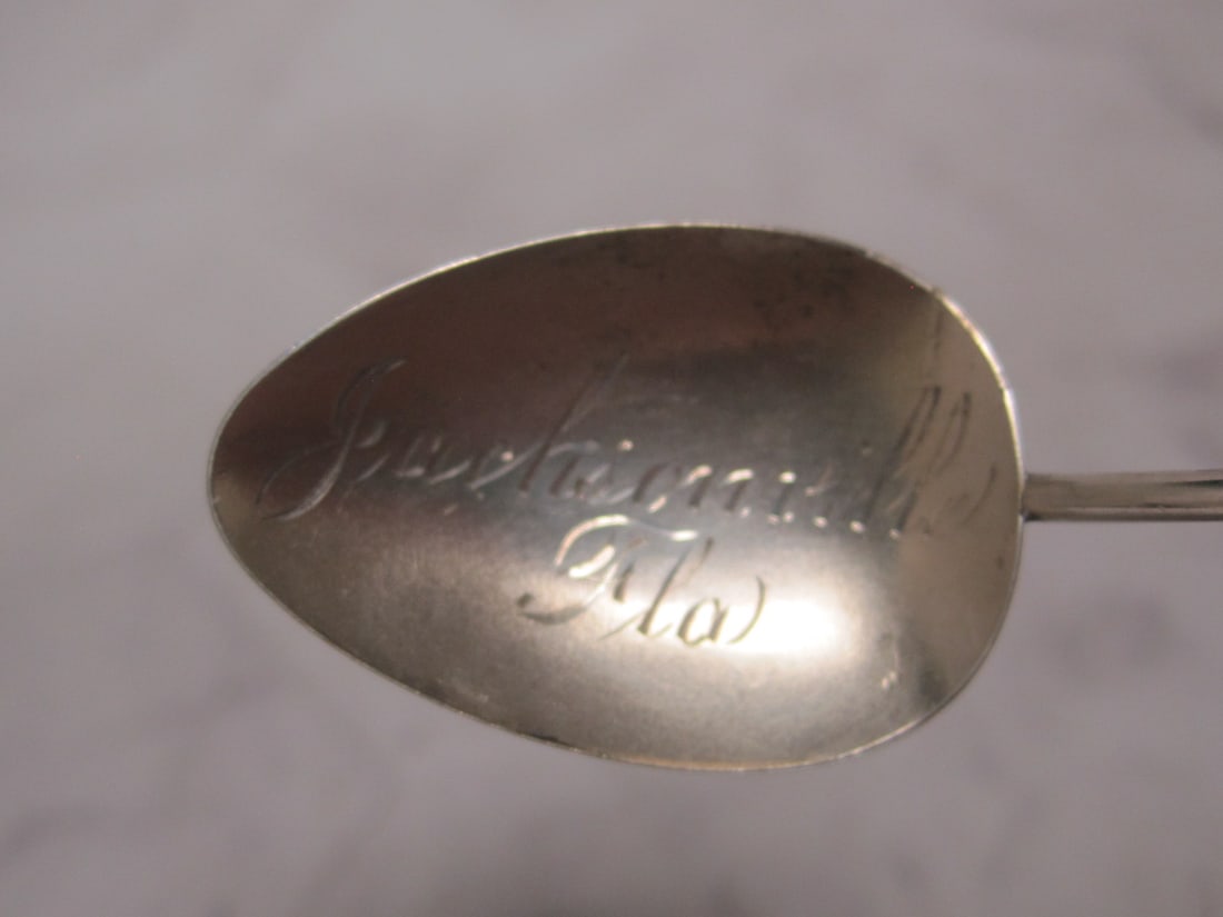 Black Americana Sterling Silver Souvenir Spoon - 4
